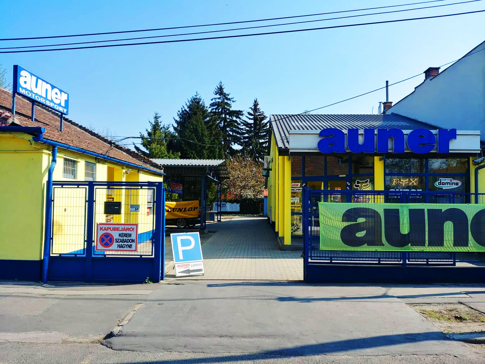 Auner Motorsport Üzlet Budapest