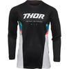 Kép 1/2 - Thor Pulse React Motocross Mez (Fehér-fekete)