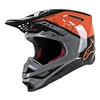 Kép 1/5 - Alpinestars Supertech S-M8 Triple Bukósisak (Narancs-Fekete)
