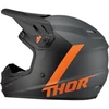 Kép 2/4 - Thor Sector Chev Gyerek MX Bukósisak (Charcoal-Orange)
