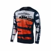 Kép 1/2 - TLD GP Brushed Gyerek MX Mez (Navy-Orange)
