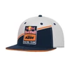 Kép 1/4 - Red Bull KTM Stone Flat Baseball Sapka (Szürke-Navy)