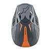 Kép 5/7 - Alpinestars Supertech S-M10 MX Bukósisak (Szürke-Narancs)