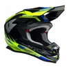 Kép 2/2 - UFO Onyx MX Bukósisak (Fekete-Kék-Fluo Sárga)