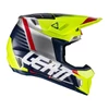 Kép 4/5 - Leatt Moto 7.5 V22 Bukósisak Szemüveggel (Lime)