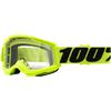 Kép 1/2 - 100% Strata 2 Youth Gyerek MX Szemüveg (Fluo)