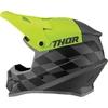 Kép 2/4 - Thor Sector Birdrock MX Bukósisak (Matt szürke-Acid)