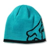 Kép 2/2 - Fox Streamliner Beanie Kifordítható Téli Sapka (Fekete-türkizkék)