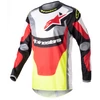 Kép 1/2 - Alpinestars Fluid Agent Motocross Mez 2023 (Piros-Sárga)