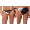 Kép 1/2 - Fox Rockstar Női Bikini Fürdőruha Alsó (Fekete-Fehér)
