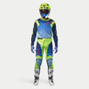 Kép 5/6 - Alpinestars Racer Hoen Motocross 2024 Mez (Kék-Fluo Sárga)