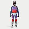 Kép 5/6 - Alpinestars Racer Hoen Motocross 2024 Mez (Lila-Piros-Fehér)