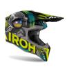 Kép 2/2 - Airoh MX Wraap Beast Motocross Bukósisak (Matt fekete-fehér)