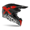 Kép 2/2 - Airoh MX Wraap Motocross Bukósisak (Fekete Matt Smile)