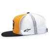 Kép 3/4 - Alpinestars Framed Trucker Baseball Sapka (Fehér-Sárga)