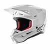 Kép 1/2 - Alpinestars S-M5 Solid MX Bukósisak (Fehér)