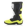 Kép 2/7 - Alpinestars Tech 3s Gyerek MX Csizma (Fekete-Fehér-Fluo)