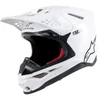 Kép 1/4 - Alpinestars Supertech S-M10 Solid Motocross Bukósisak (Fehér)