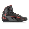 Kép 3/6 - Alpinestars Faster 3 Motoros Cipő (Fekete-Piros)