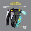 Kép 2/2 - Alpinestars Missile Kétrészes TECH-AIR® Kompatibilis Bőrruha (Fekete-Piros)