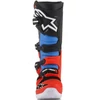 Kép 4/5 - Alpinestars Tech 7 Cross Csizma (Fluo piros-Szürke-Kék)
