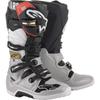 Kép 1/4 - Alpinestars Tech 7 Motocross Csizma (Fekete-ezüst)