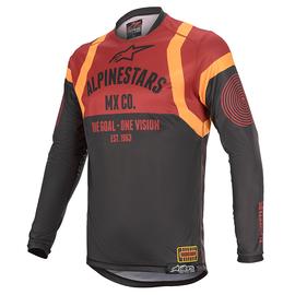 Alpinestars Racer Tech Flagship Cross Mez (Fekete-bordó)