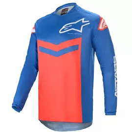 Alpinestars Fluid Speed Motocross Mez (kék-piros)
