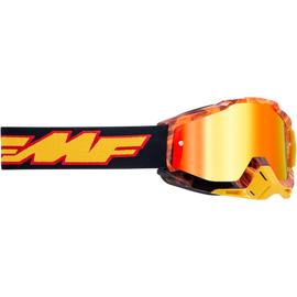 FMF PowerBomb Spark Gyerek MX Szemüveg (Narancs tükrös)