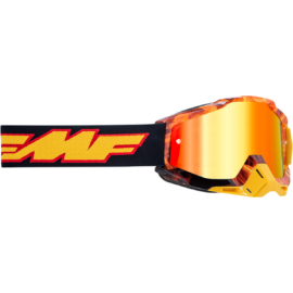 FMF PowerBomb Spark Gyerek MX Szemüveg (Narancs tükrös)