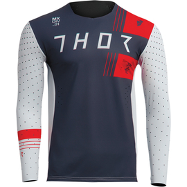 Thor Prime Pro Motocross Mez (Midnight-Red)