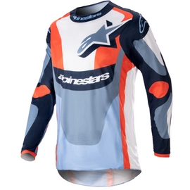 Alpinestars Fluid Agent Motocross Mez 2023 (Kék-Narancs)