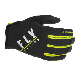 FLY Racing WindproofMX Kesztyű (Fekete-Fluo)