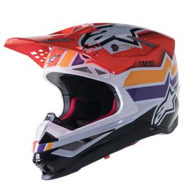 Alpinestars S-M10 TLD Edition 23 MX Bukósisak (Sárga-Narancs)