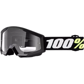 100% Strata Mini Gyerek MX Szemüveg (Fekete)