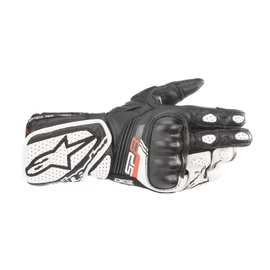 Alpinestars  SP-8 V3 Protektoros Női Bőrkesztyű (Fekete-Fehér)