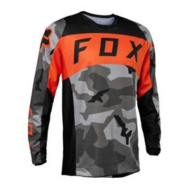 Fox 180 Bnkr Motocross Mez (Szürke camo)