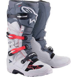 Alpinestars Tech 7 Enduro 2024 Csizma (Szürke-Piros)