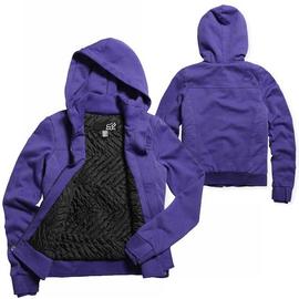 Fox Compressor női kapucnis pulóver (Dark Purple)