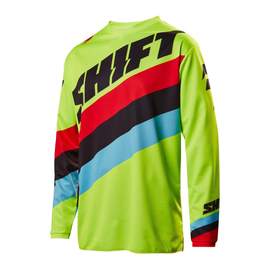 Shift Jersey Whit3 Ninety Seven Motocross Mez (Fluo)
