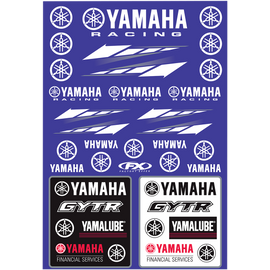 BlackBird YAMAHA Racing Matrica szett (35x50)