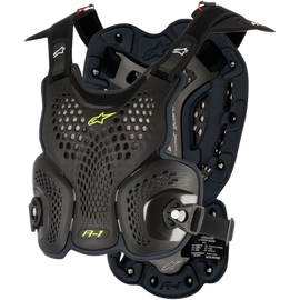 Alpinestars A1 Roost Motocross Páncél (Fekete-Fluo)