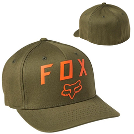 Fox Racing Number 2 FlexFit 2.0 Baseball Sapka (Fat GRN)