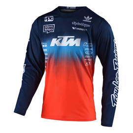 TLD GP AIR Stain'D Team KTM MX Gyerek Mez (Navy-orange)