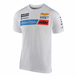 TLD Team KTM Rövid Ujjú Póló 2020 (Fehér)