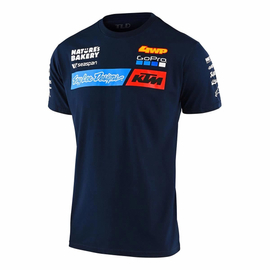 TLD Team KTM Rövid Ujjú Póló 2020 (Navy)