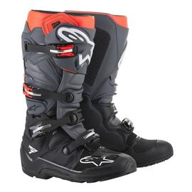 Alpinestars Tech 7 Enduro 2024 Csizma (Fekete-szürke-piros)