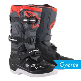 Alpinestars Tech 7S Gyerek Motocross Csizma (Szürke)