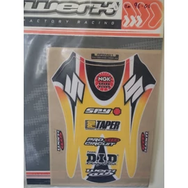 Werx Suzuki RM Hátsó Sárvédő Dekor Matrica
