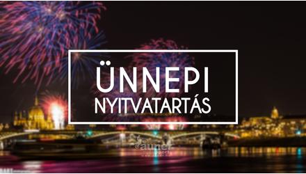 Ünnepi nyitva tartás - Augusztus